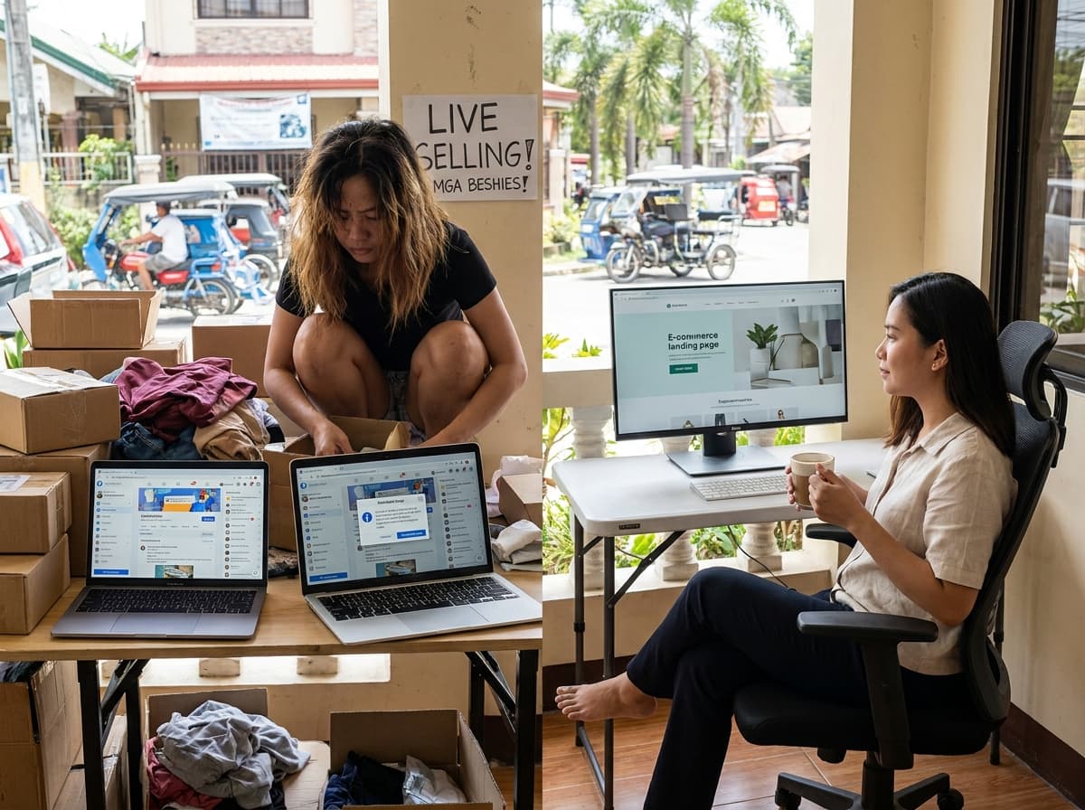 Landing Page vs. Facebook Shop: What Should a Cebu Online Seller Use
