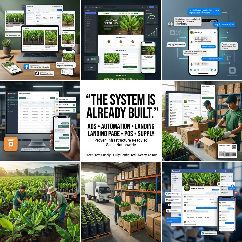 Lakatan banana seedling ecommerce system