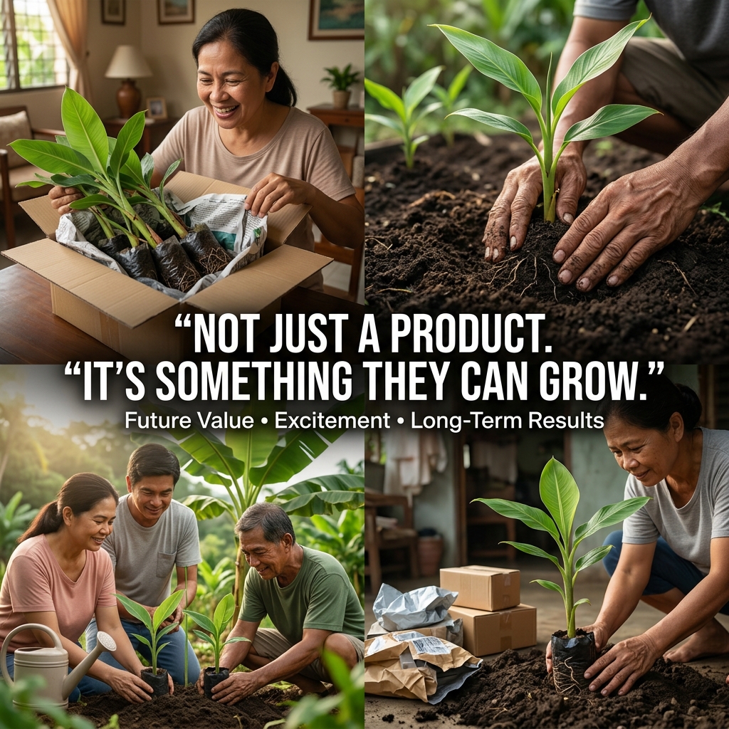 Filipino buyers value Lakatan banana seedlings